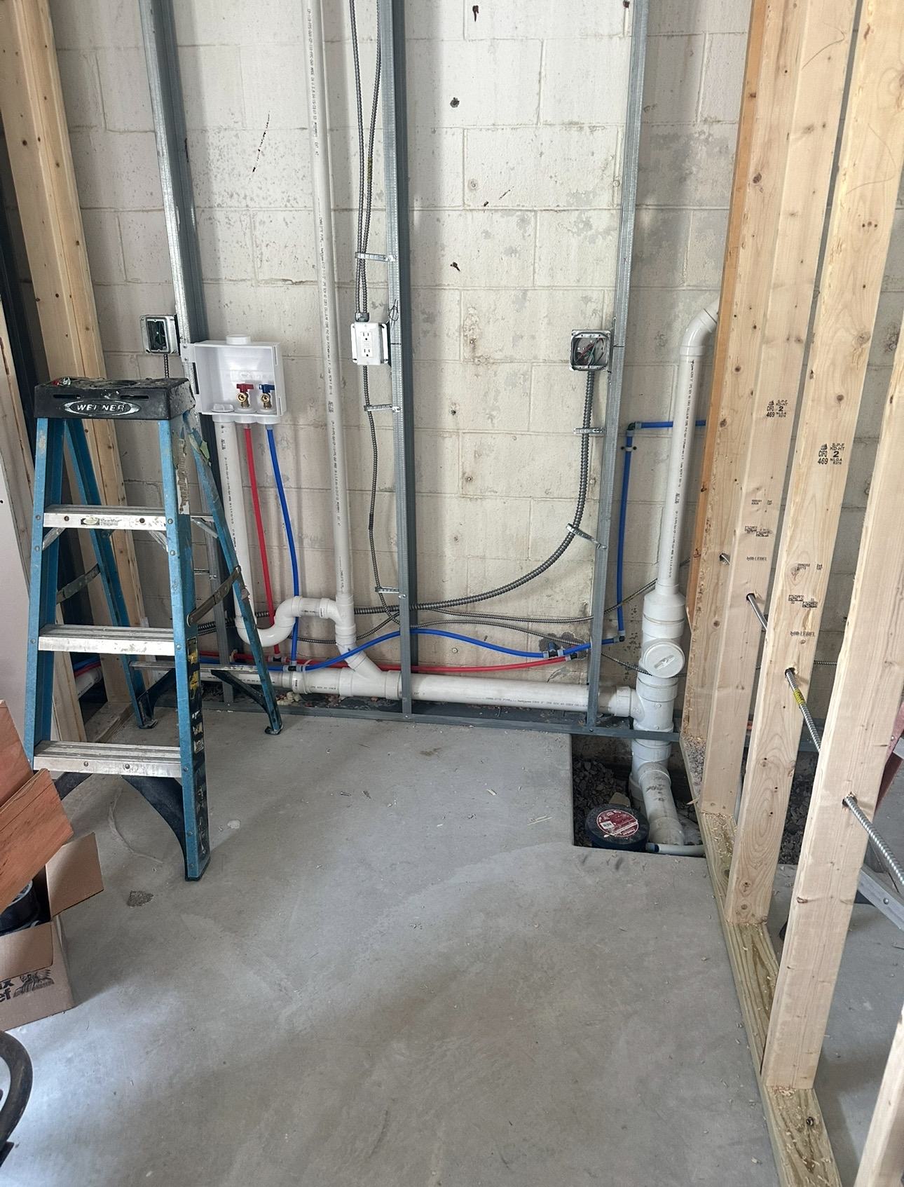 Plumbing Rough-In